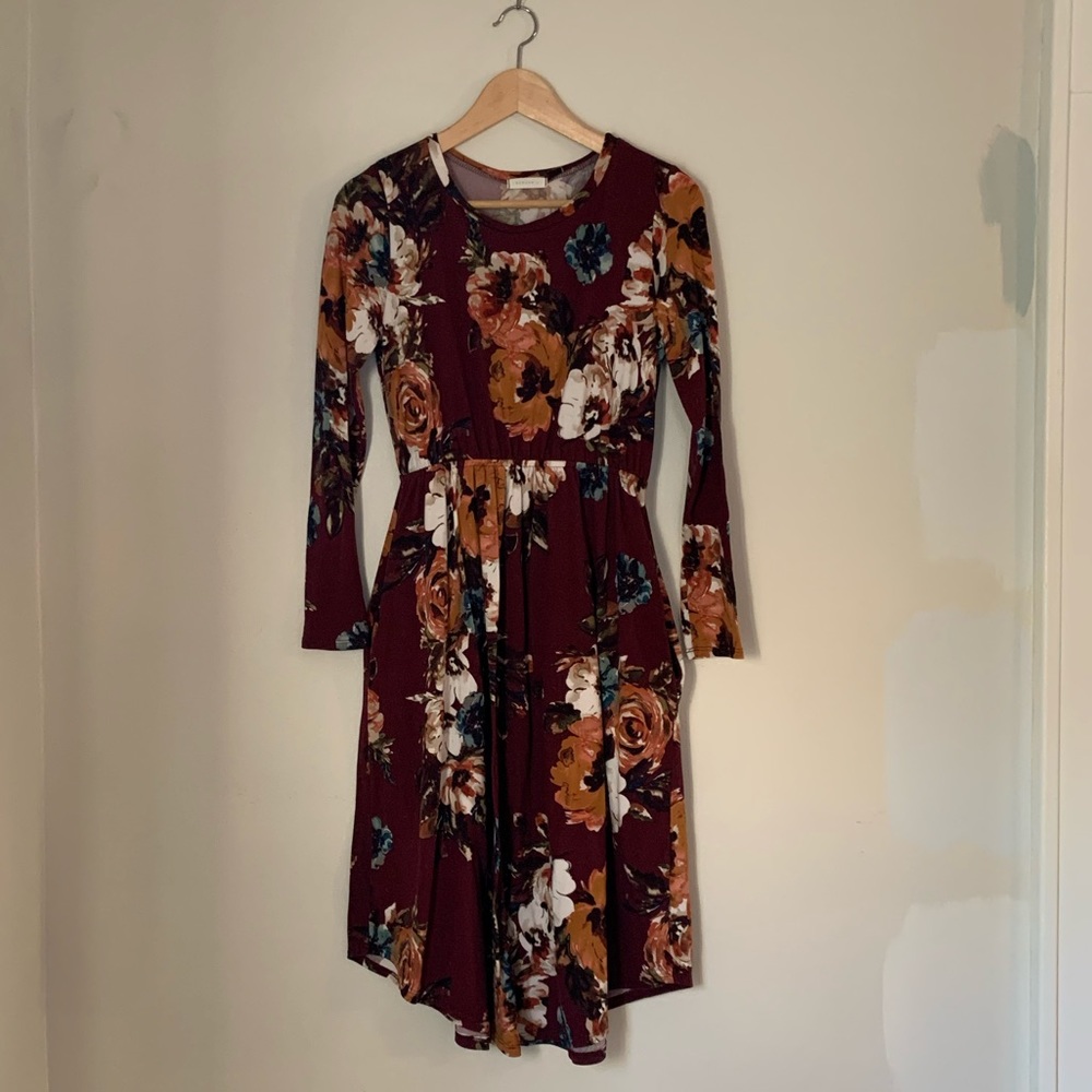 Reborn J floral dress that feels like jammies
